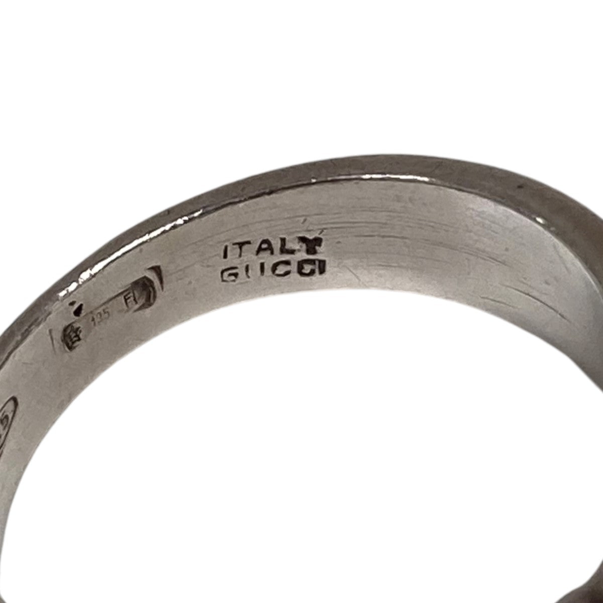 GUCCI(グッチ) 80sホースビットリング ブルー×レッド サイズ 9号