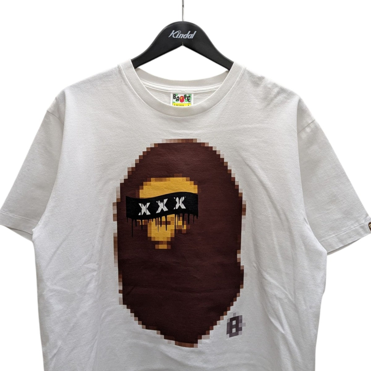 A BATHING APE×GOD SELECTION XXX APE HEAD TEEプリントTシャツ