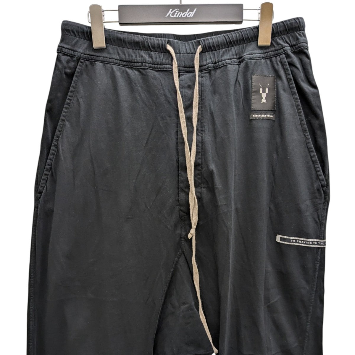 DRKSHDW(ダークシャドウ) サルエルパンツ DU19S4373-RNEP8 ブラック