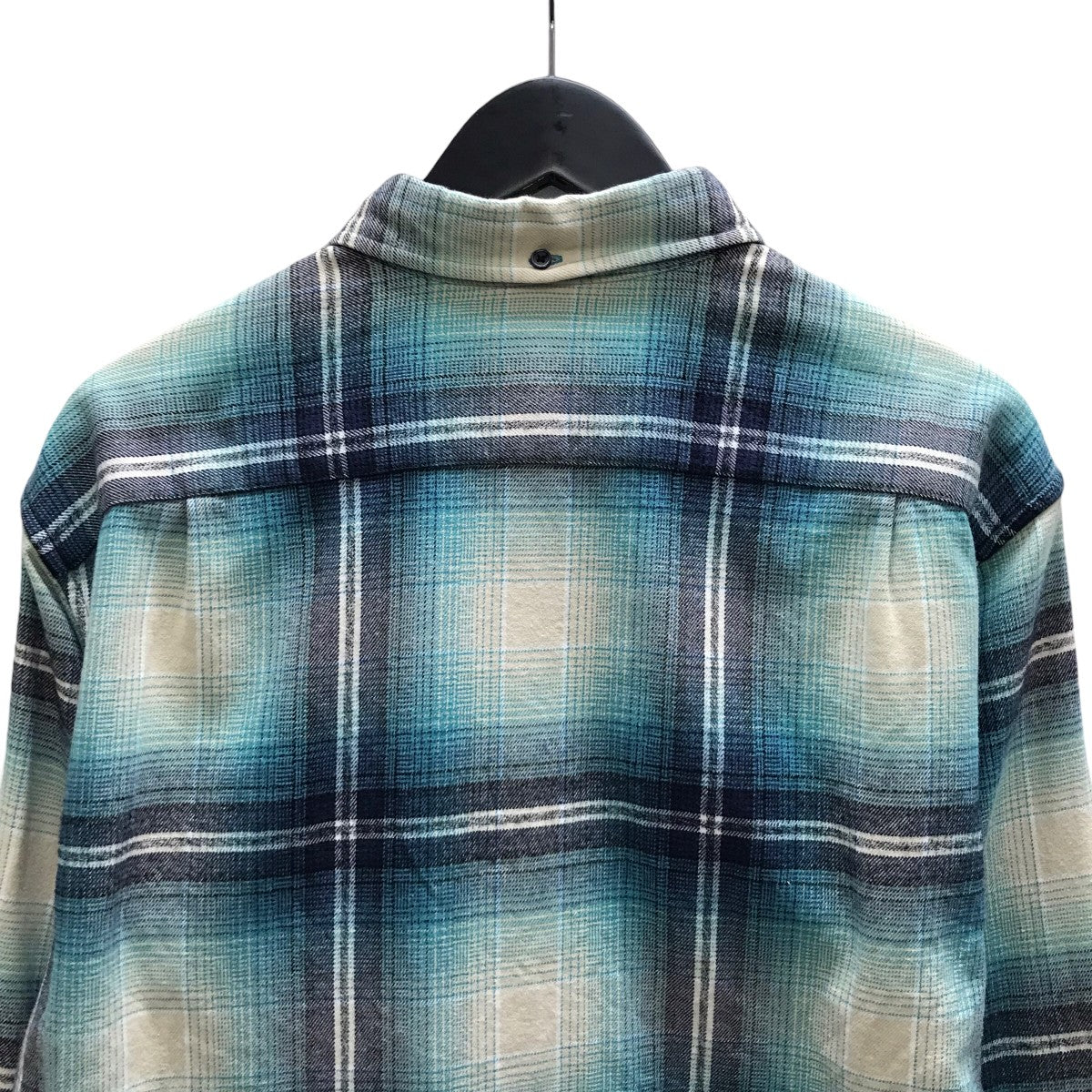 Supreme(シュプリーム) Shadow Plaid Flannel Shirt長袖シャツ ブルー