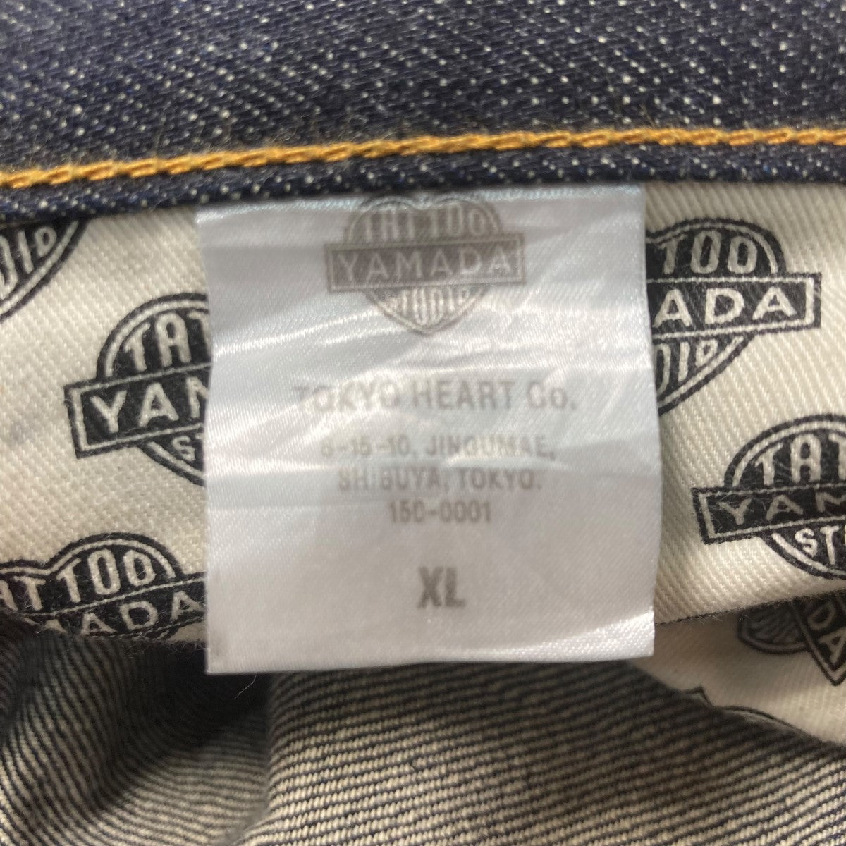 TATTOO STUDIO YAMADA(タトゥースタジオヤマダ) WIDE STRAIGHT DENIM