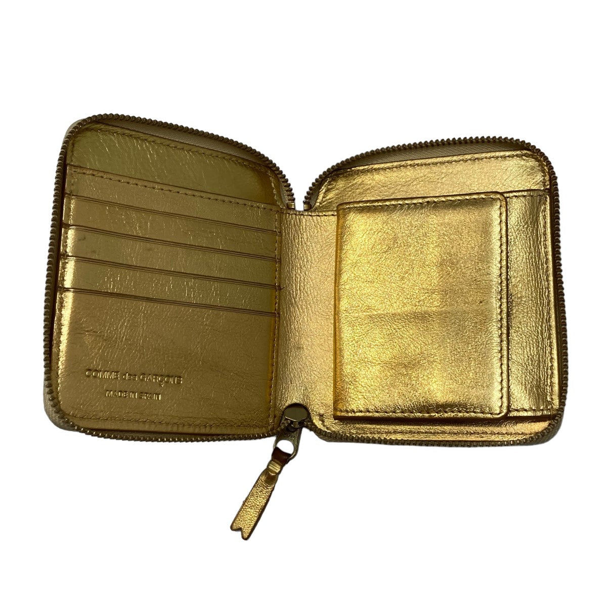 COMME des GARCONS(コムデギャルソン) 財布 ゴールド｜【公式