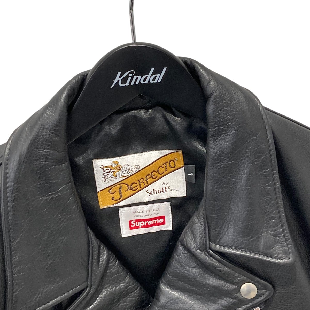 Schott×Supreme The Crow Perfecto Leather Jacketダブルライダース