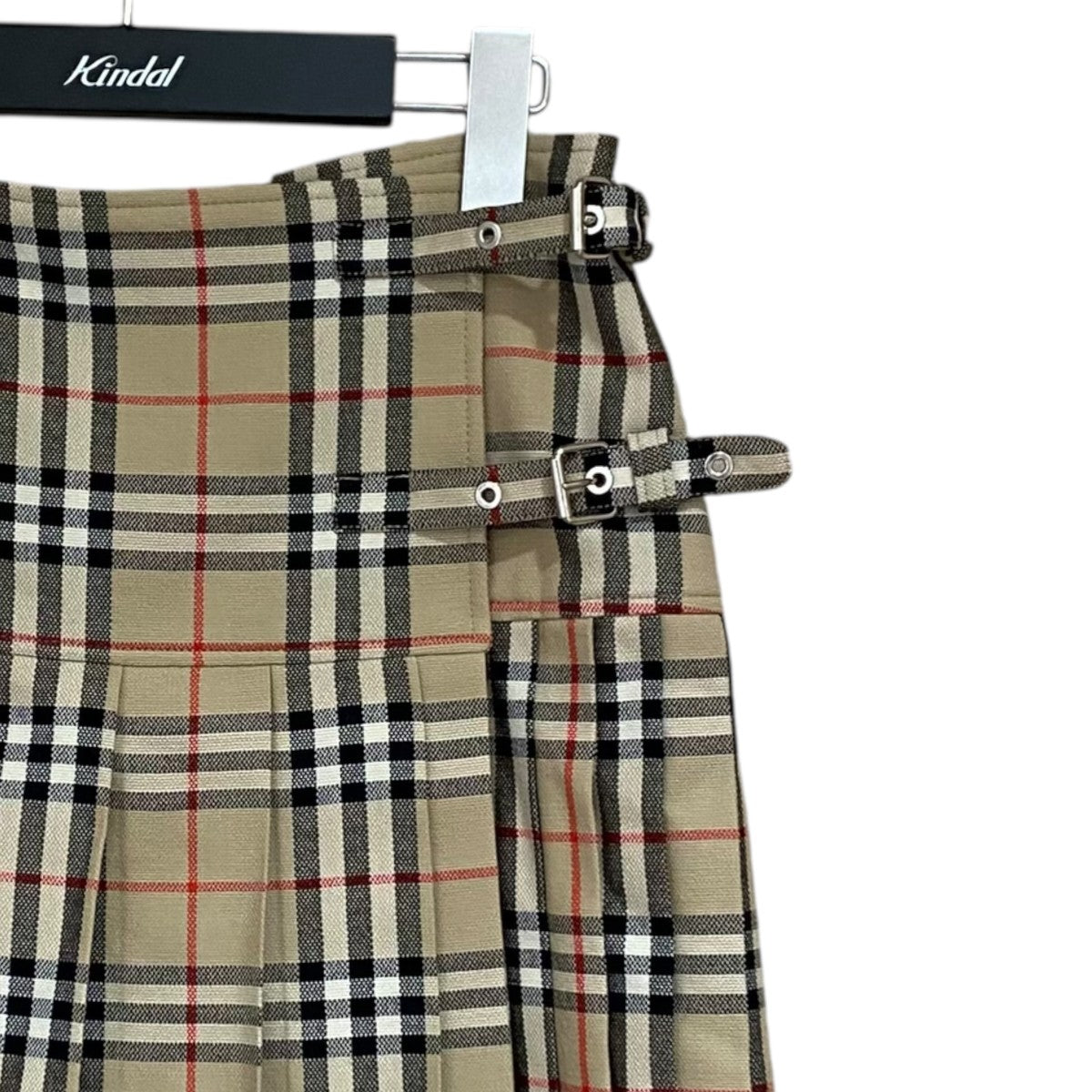 BURBERRY(バーバリー) チェックプリーツラップスカート8025832 8025832