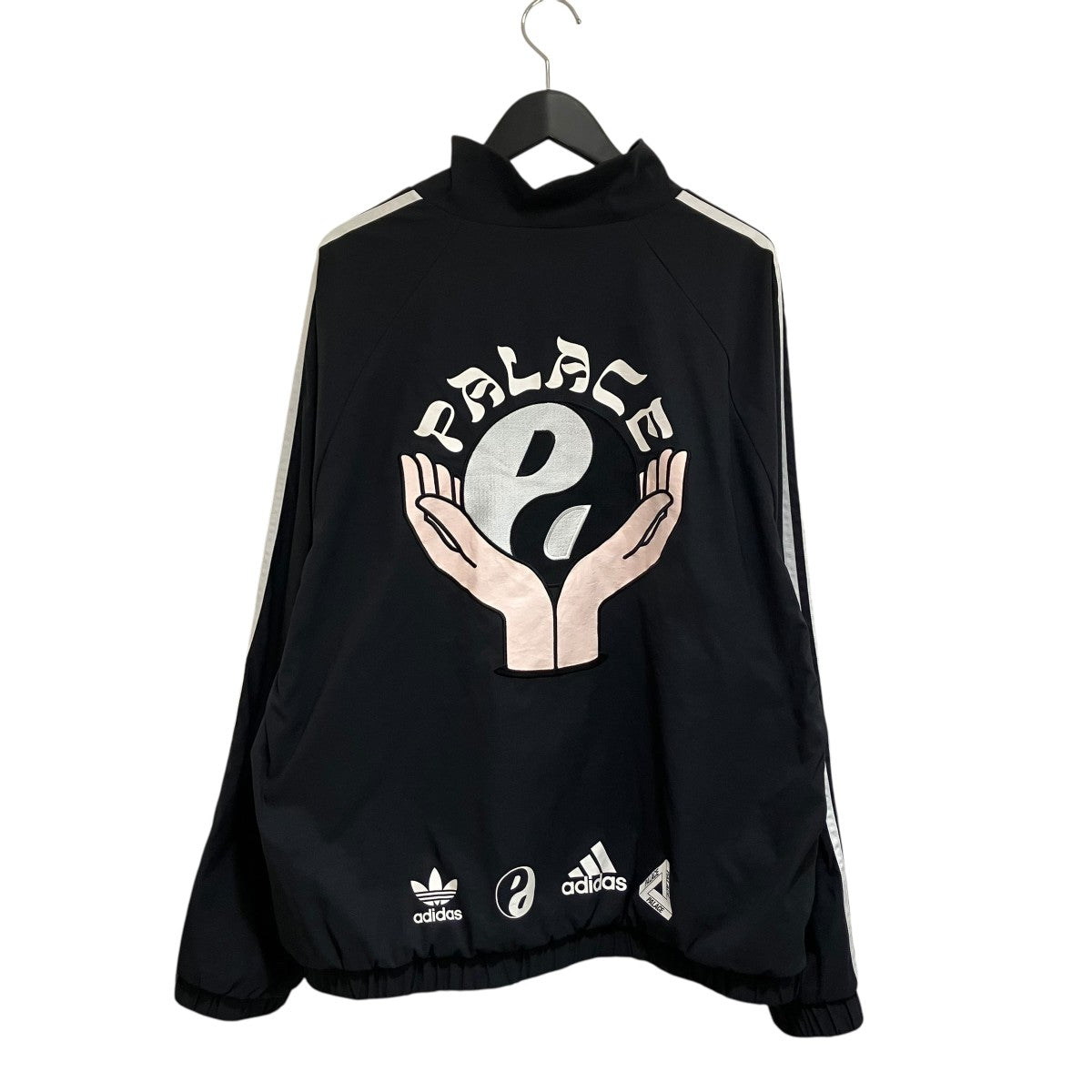 adidas×PALACE PALASTE ZIP JACKETトラックジャケット ブラック サイズ