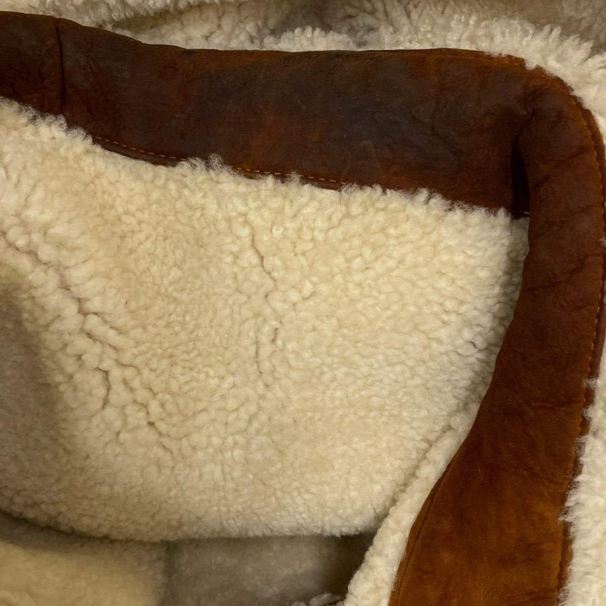 UNUSED(アンユーズド) ムートンダッフルコートダッフルコート ブラウン