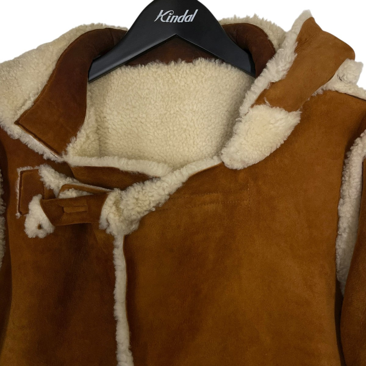 UNUSED(アンユーズド) ムートンダッフルコートダッフルコート ブラウン