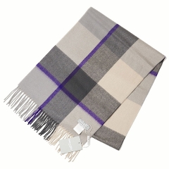 ジョシュア エリス / Joshua Ellis / チェック柄 マフラー / カシミヤ