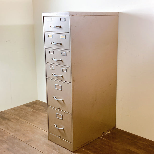 スチールキャビネット【STEELCASE（スチールケース）】 6段 書類ケース