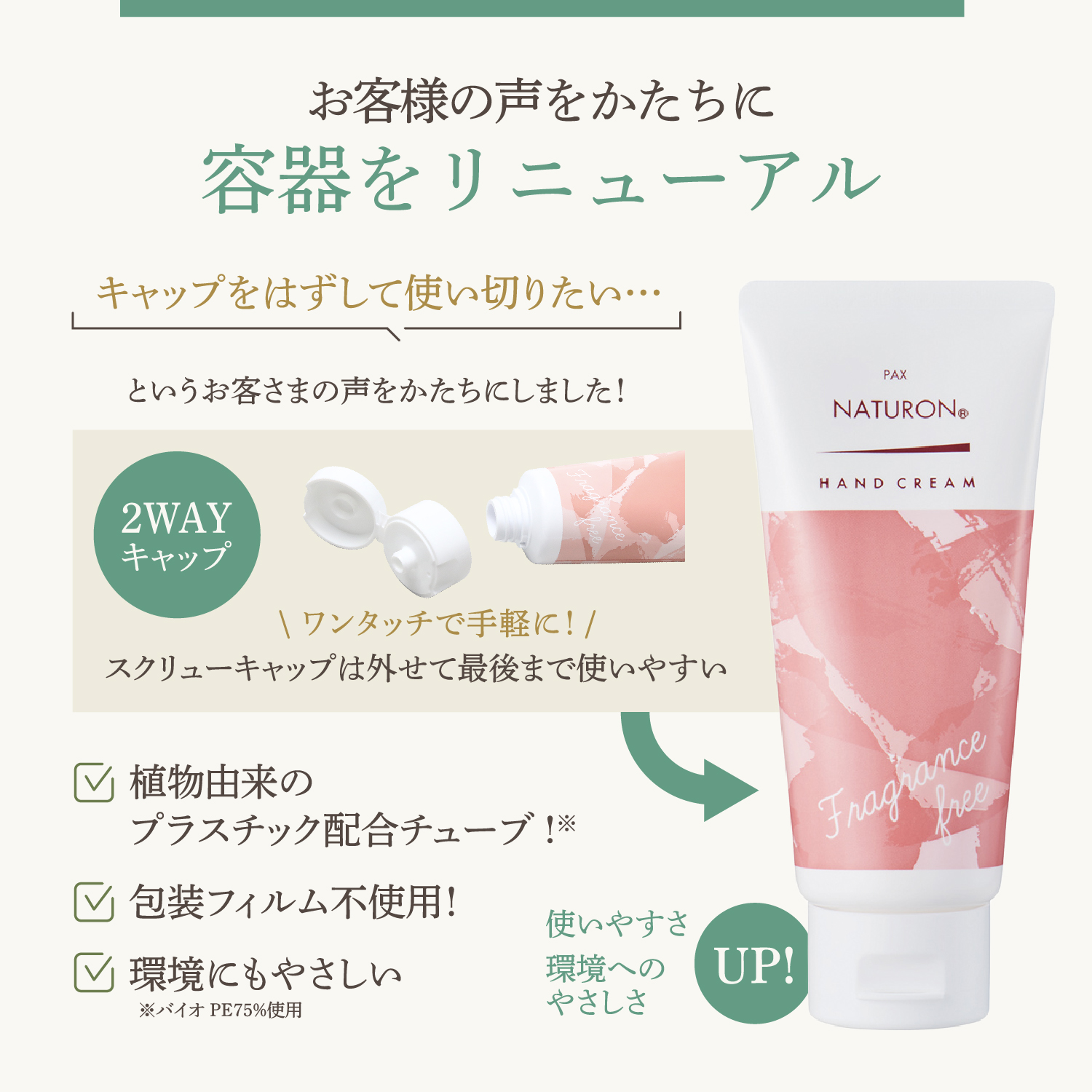 パックスナチュロン ハンドクリーム ゼラニウム&ラベンダー 70g | PAX