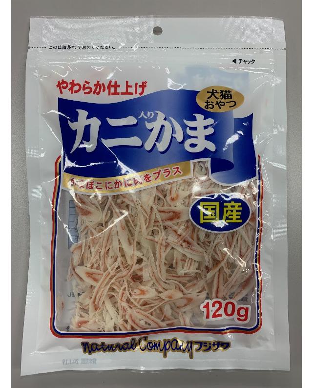 藤沢商事 カニ入りかま 120g（4902524301518）｜猫フード・おやつ（猫