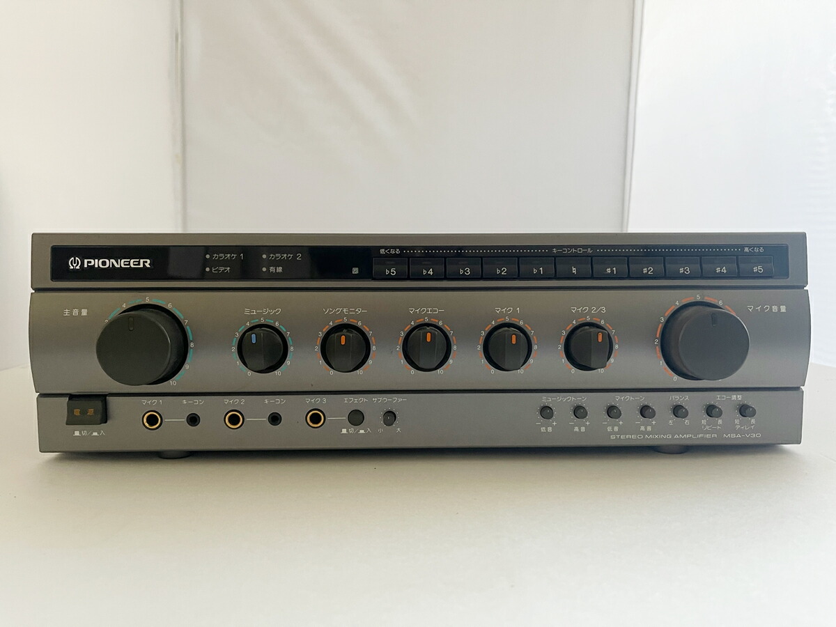 楽天市場】カラオケ ミキシンキグアンプ パイオニア SAV20II 【中古