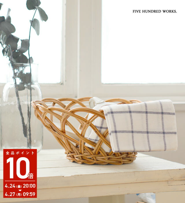 楽天市場】バスケット フェイク ラタン風 フルーツかご Lサイズ トーク