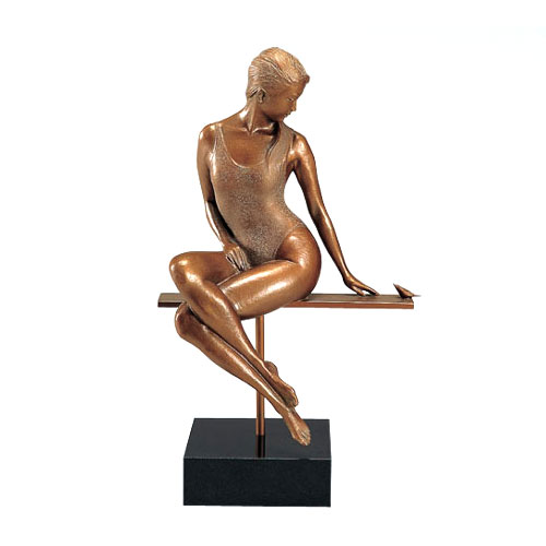 楽天市場】＊ 彫刻 仙里篤成 「ぶどうを摘む少女」 ブロンズ像 銅製