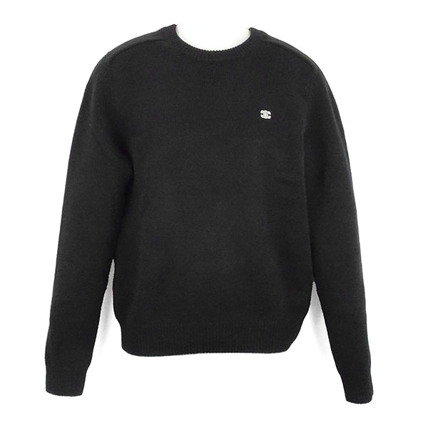 楽天市場】セリーヌ CELINE クルーネック ニット ブラック メンズ