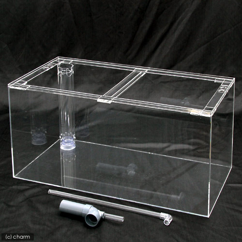 楽天市場】水槽 アクリル水槽 アクリルクリアタンク（600×450