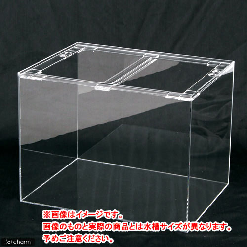 楽天市場】水槽 アクリル水槽 オーバーフロー透明3重管（600