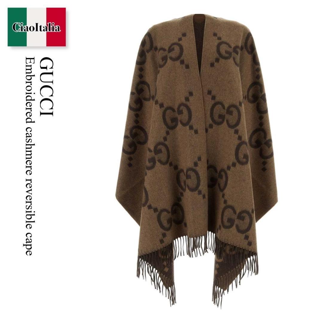 楽天市場】【新品】【未使用品】GUCCI グッチ GG ウールケープ XS