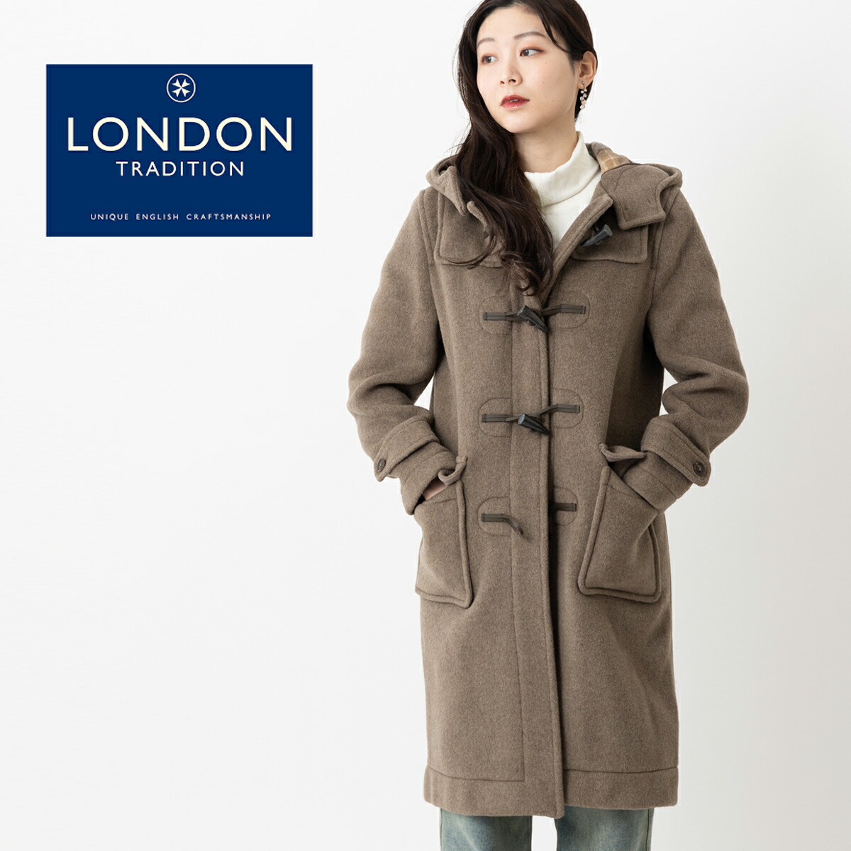 楽天市場】LONDON TRADITION レディース ロングダッフルコート M11