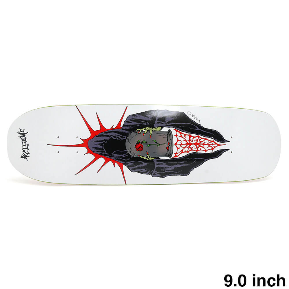 楽天市場】スケボー デッキ スケートボード WELCOME ウェルカム デッキ