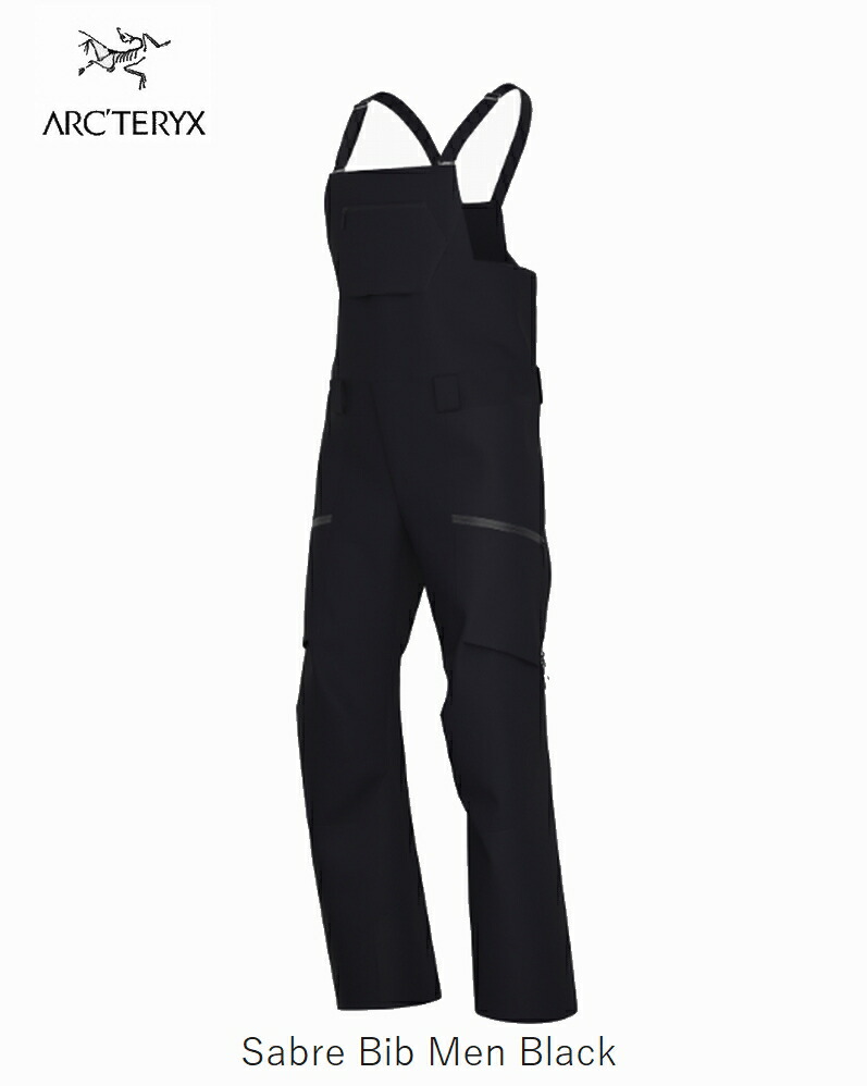 楽天市場】アークテリクス ARC'TERYX Sabre Bib Mens Black スキー