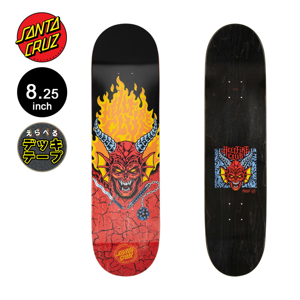 楽天市場】SANTA CRUZ X STRANGER THINGS 9.75 X 31.66 KENDALL ELEVEN