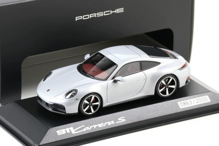 ミニチャンプス ポルシェ 911 Carrera 4 GTS 1/43 シルバー 楽天市場