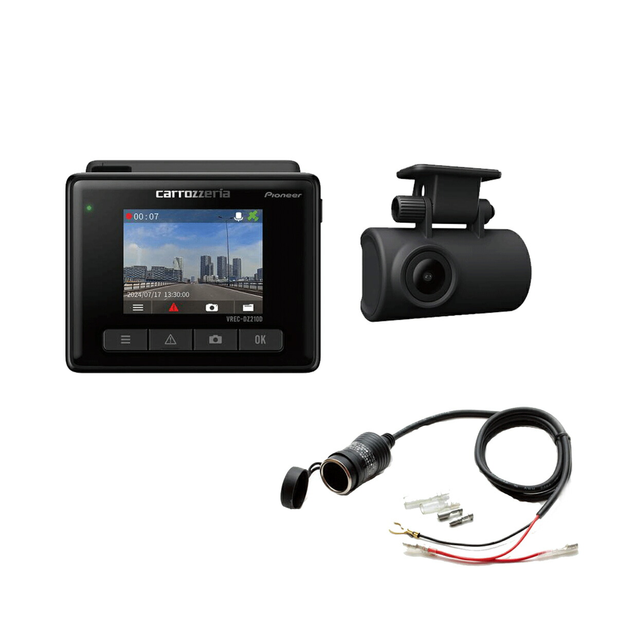 楽天市場】carrozzeria パイオニア カロッツェリア VREC-DZ410D