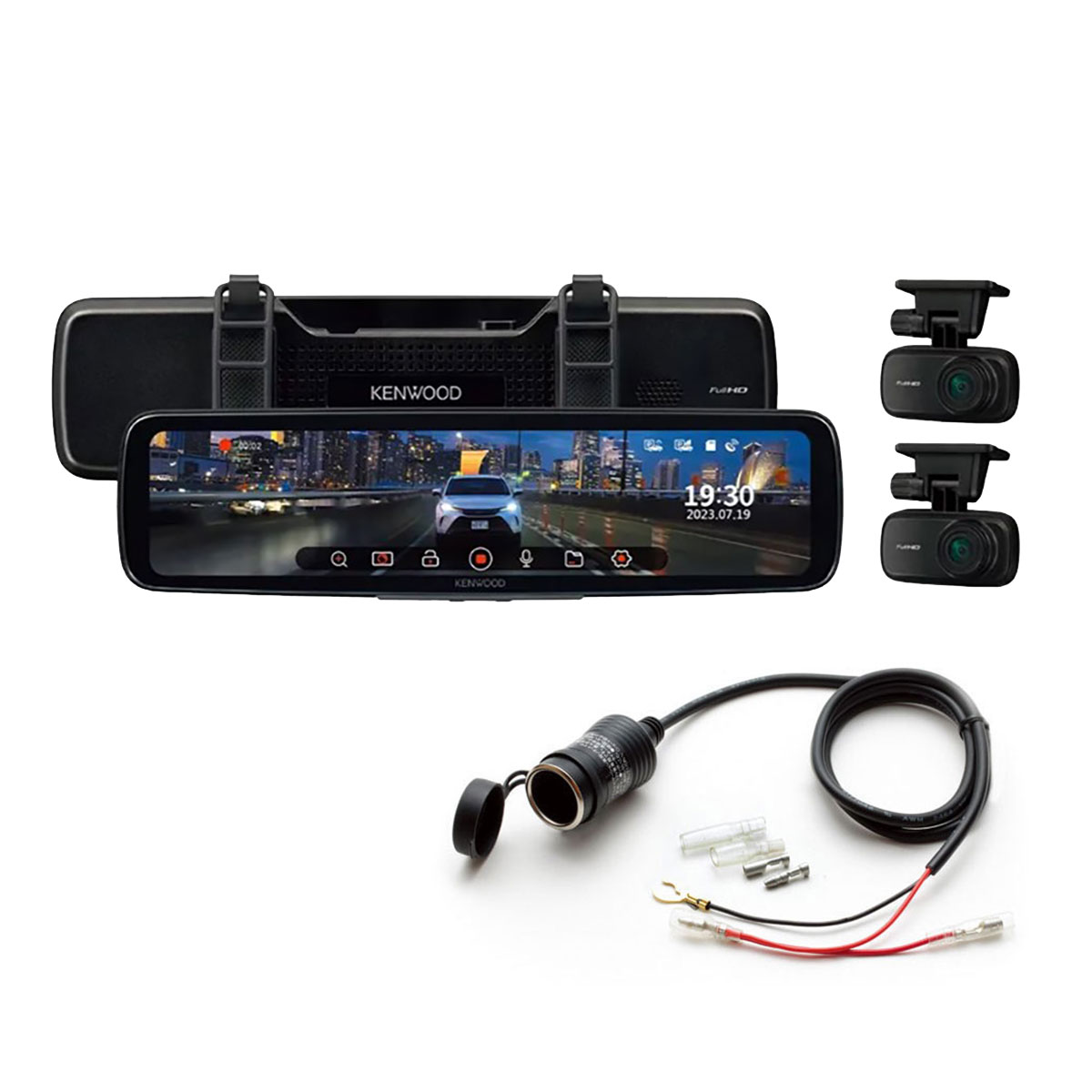 楽天市場】Panasonic パナソニック Strada CA-DR03HTD 前後2カメラ