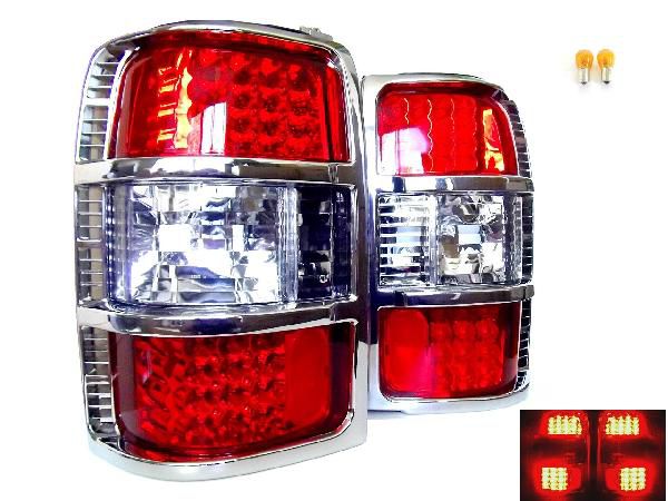 楽天市場】送料無料 三菱 パジェロ V20 V40 V50 系 リア LED スモーク