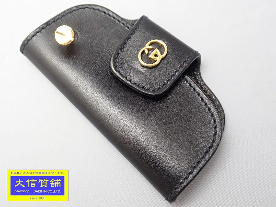 楽天市場】GUCCI グッチ GGキャンバス レザー 6連キーケース カーキ