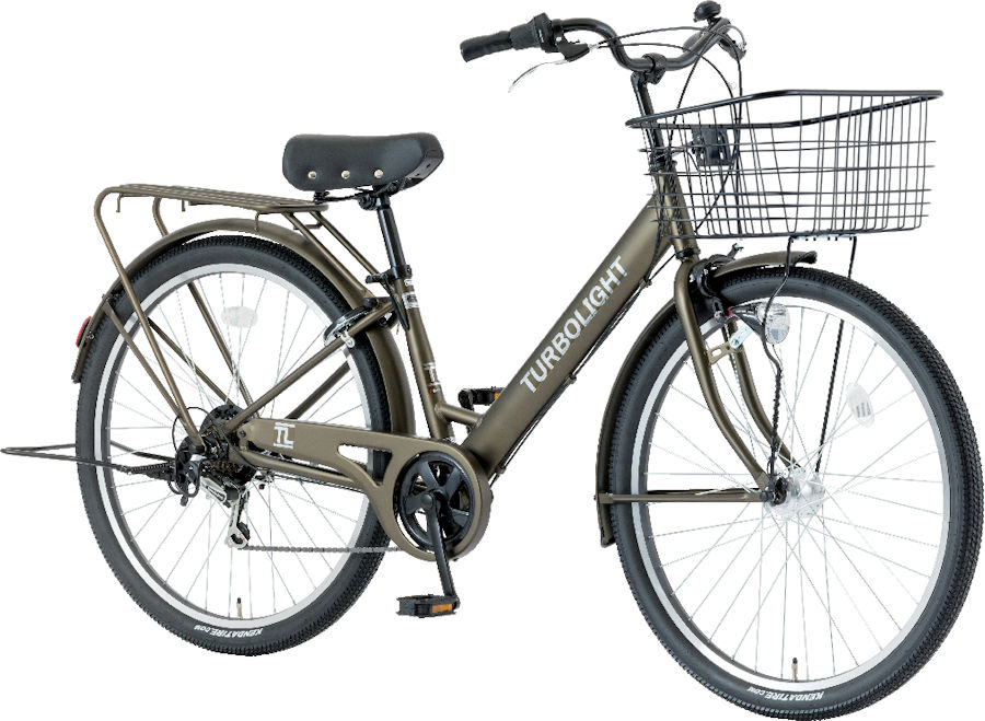 楽天市場】シティサイクル シオノ ターボオーバー 27.5 外装6段 オート