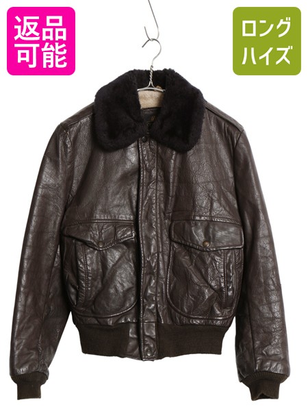 楽天市場】80s USA製 ☆ エルエルビーン G-1 タイプ 本革 レザー