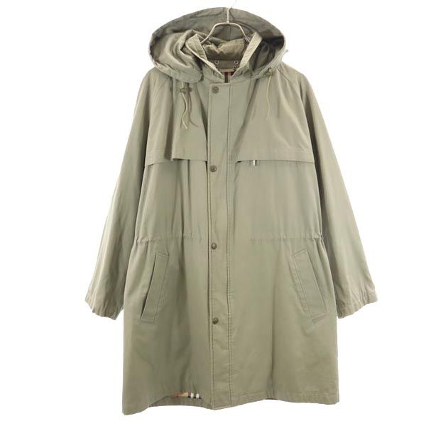 楽天市場】古着 BURBERRY バーバリー USA製 フード付き コート M