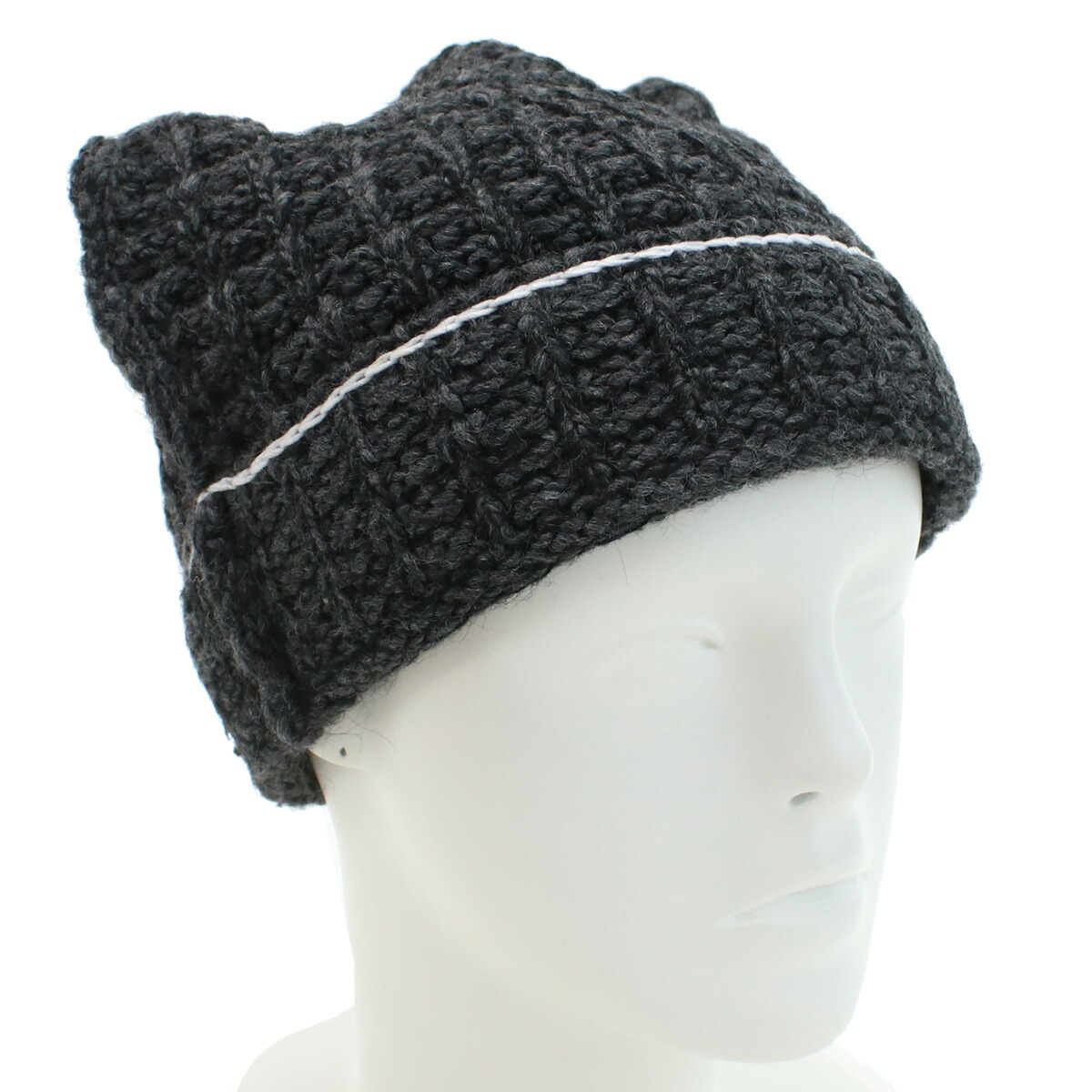 楽天市場】MM6 エムエムシックス メゾンマルジェラ ニット帽 S52TB0004