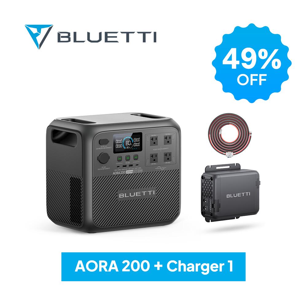 楽天市場】BLUETTI ポータブル電源 AC180+Charger 1走行充電器 1152Wh