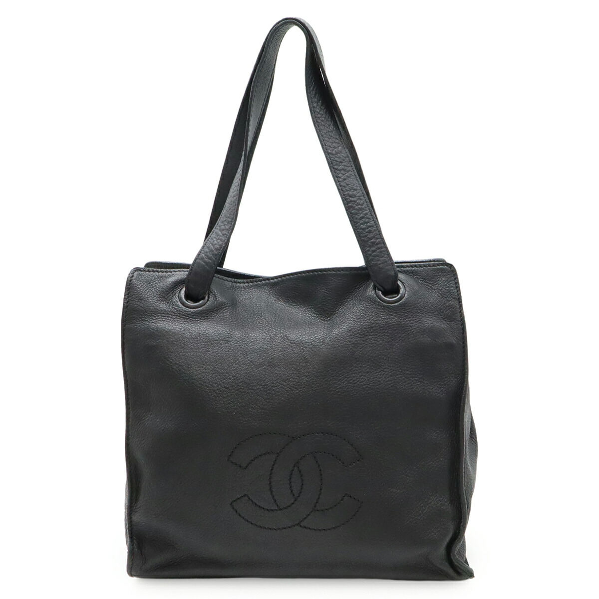 楽天市場】CHANEL シャネル ココマーク トートバッグ ラージトート