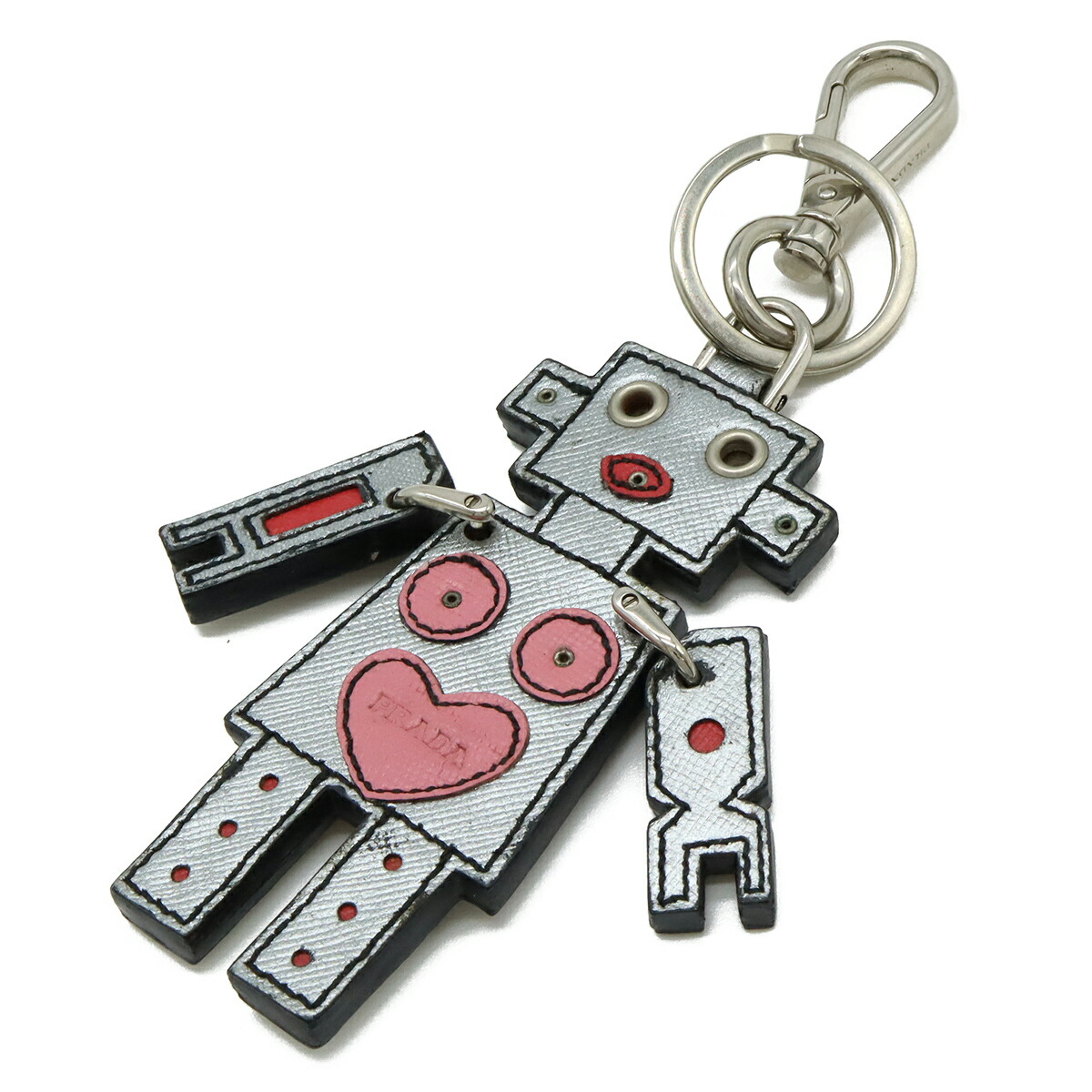 楽天市場】PRADA プラダ ロボット エドワード チャーム キーホルダー