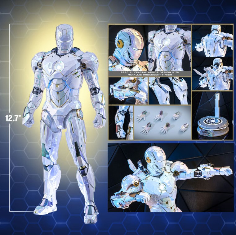 ホットトイズ MMS830D76 アイアンマン・マーク4 (SUB ZERO Fractal