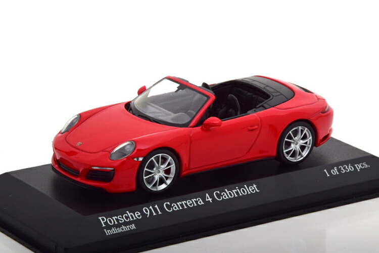 楽天市場】ミニチャンプス 1/43 ポルシェ 911(991) カレラ 4S クーペ
