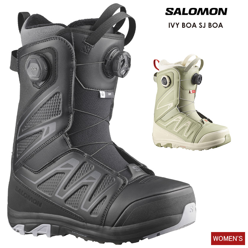 楽天市場】SALOMON IVY BOA SJ サロモン スノーボード ブーツ ボア