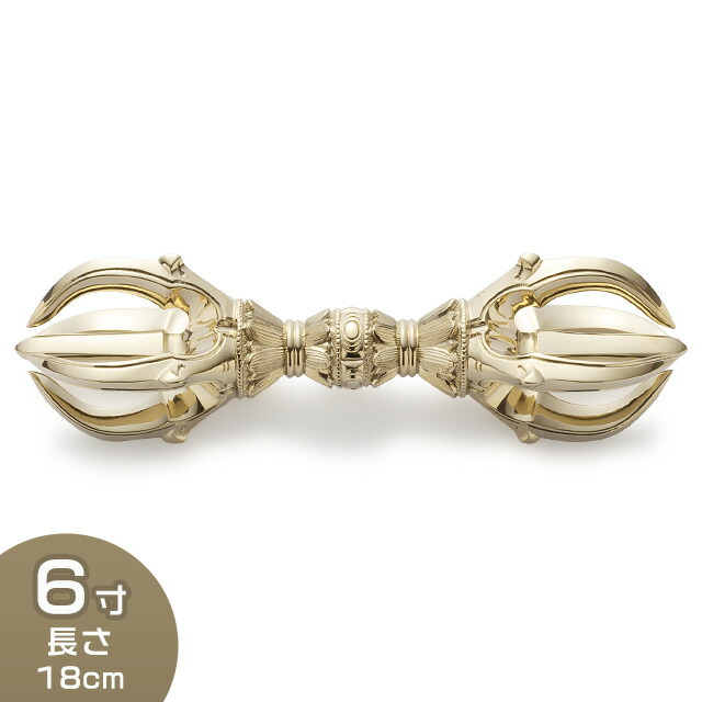 楽天市場】【密教法具 寺院用仏具】 五鈷杵 豆型 長さ 8cm 前具 京都製