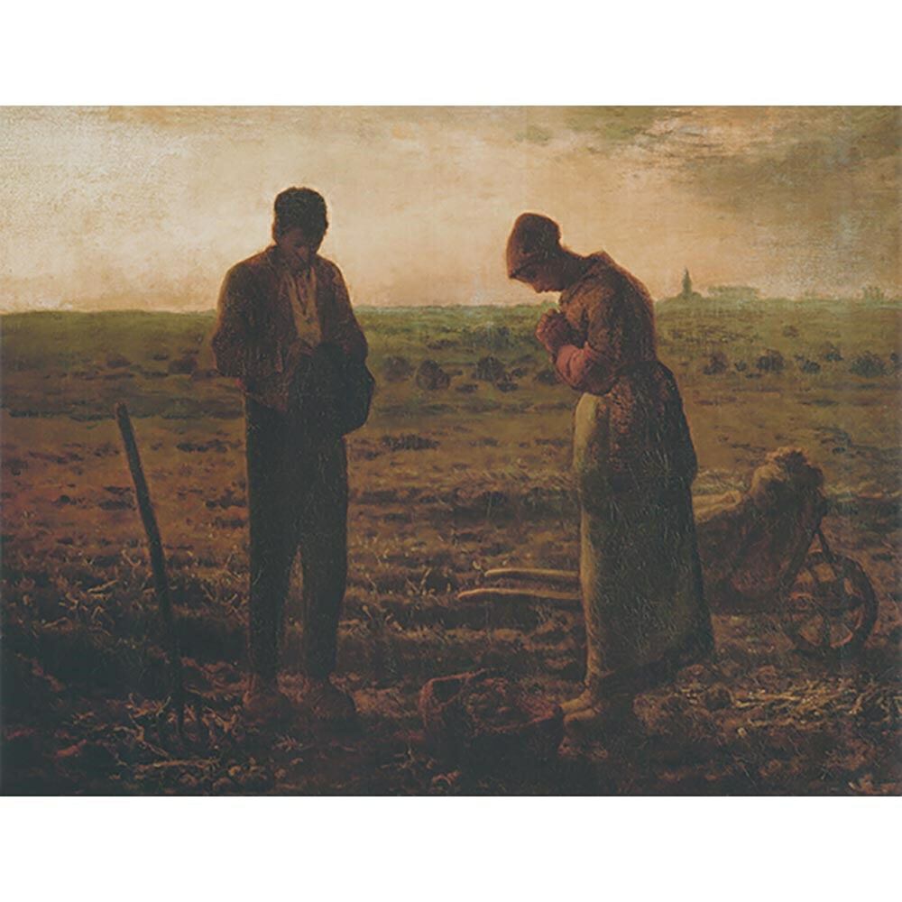 楽天市場】絵画 名画 額装作品晩鐘（ジャン＝フランソワ ミレー）F4