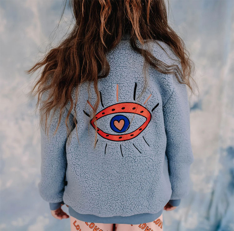 楽天市場】CarlijnQ カーラインク りんご柄 ジャケット 女の子 男の子