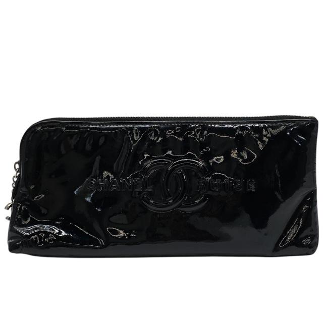 楽天市場】シャネル ポーチ CHANEL ラウンドファスナー マトラッセ