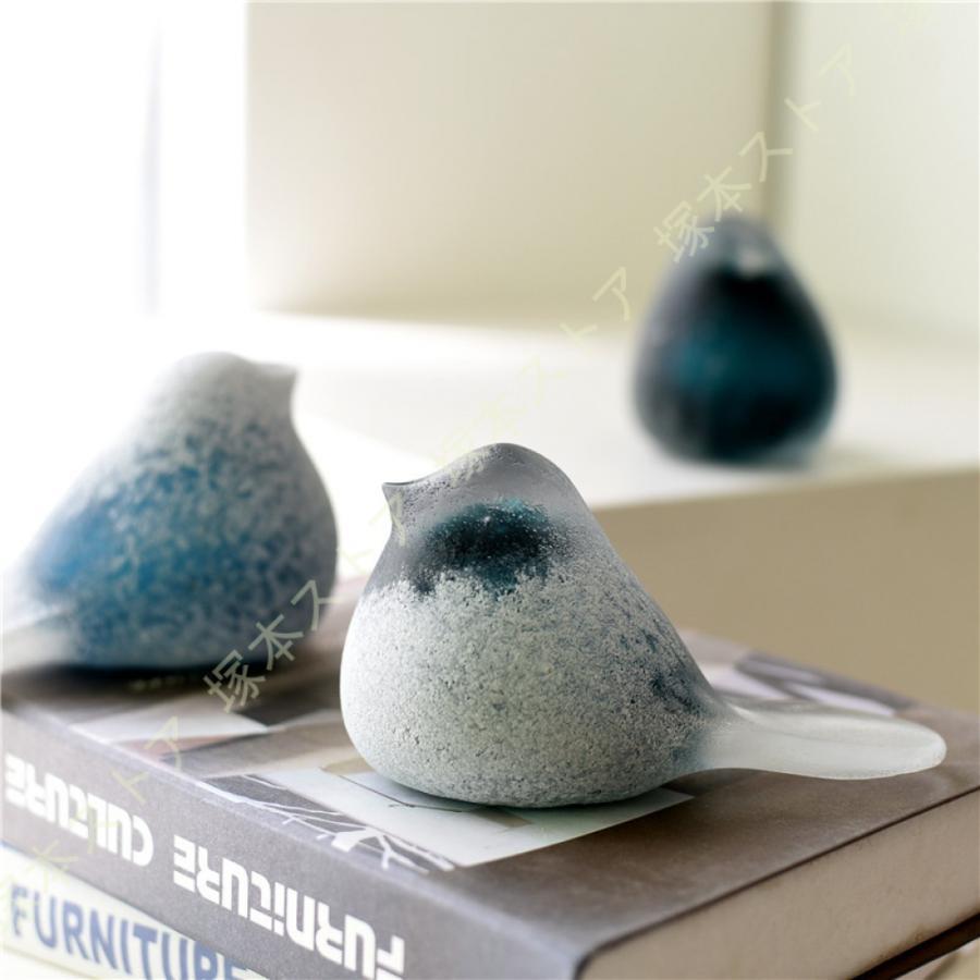 楽天市場】オブジェ 置物 ガラス お洒落 アニマル オシドリ 鴛鴦