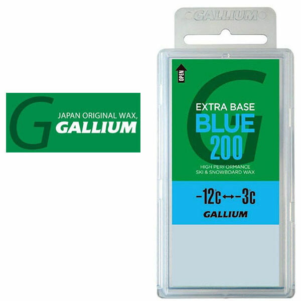 楽天市場】GALLIUM ガリウム スノボ ワックス EXTRA BASE WAX BLUE