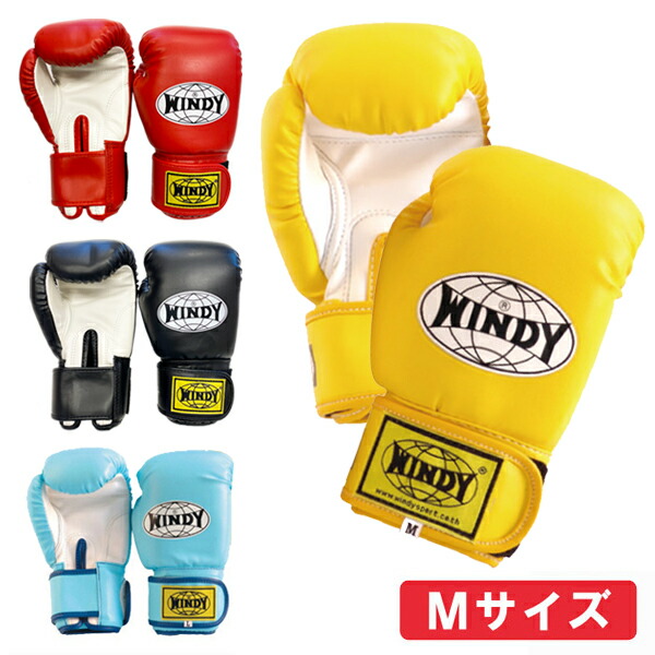 WINDY ボクシンググローブ & MARTIAL WORLD ミット セット ウィンディ