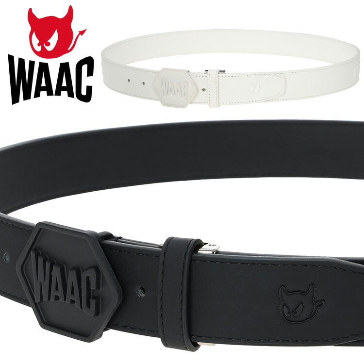 楽天市場】WAAC ベルト ユニセックスワック BELT UNISEX GOLFロゴ