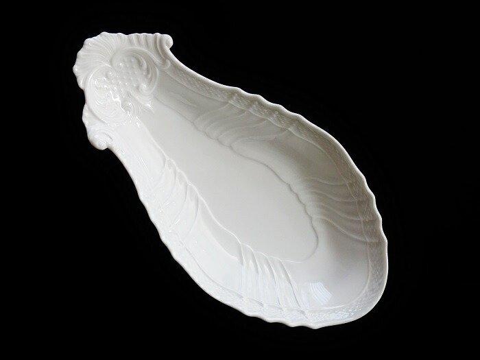 楽天市場】ジノリ1735 ベッキオジノリホワイト ピクルスディッシュ